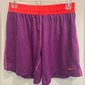 Nike pink and purple basketball shorts
